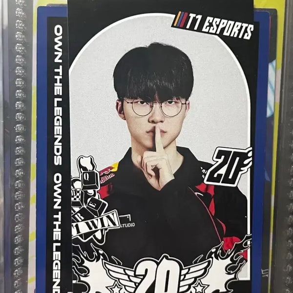 [BUNJANG] T1 Faker 20th Anniversary LCK Spring Finals 2024 Lucky Draw Photocard / 2024 lck스프링 결승전 T1 20주년 페이커 포토카드 양도합니다!