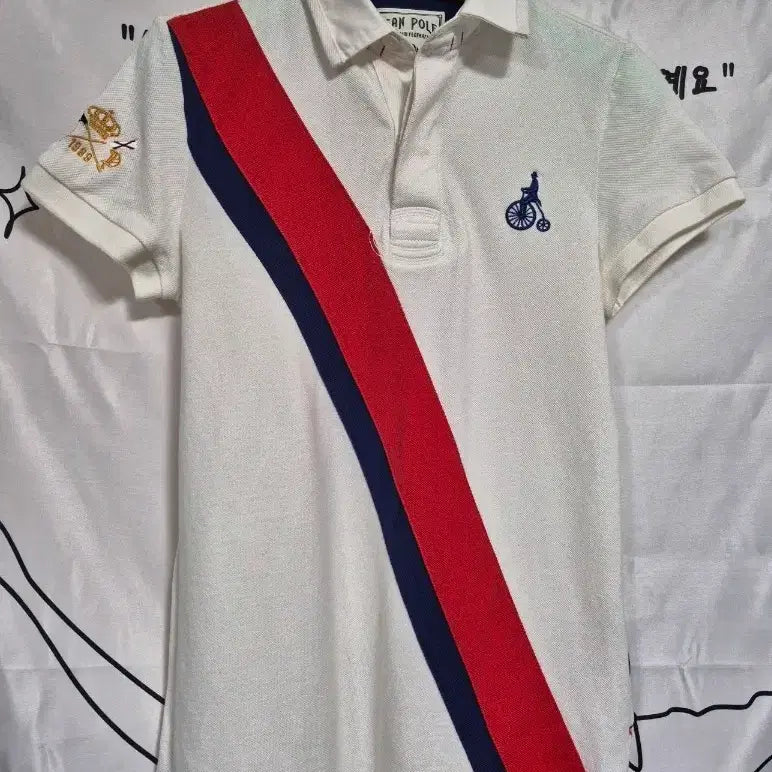 [BUNJANG] Beanpole White Polo T-Shirt / 빈폴 화이트 폴로티