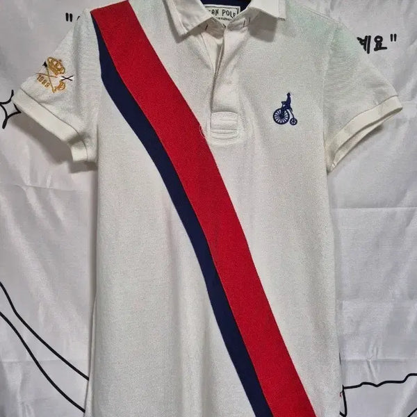 [BUNJANG] Beanpole White Polo T-Shirt / 빈폴 화이트 폴로티