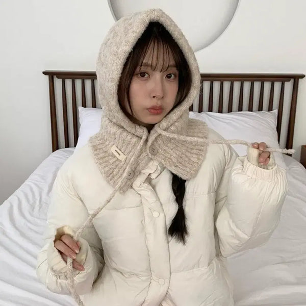 [BUNJANG] Unisex Knit Balaclava Winter Hat / 바라클라바