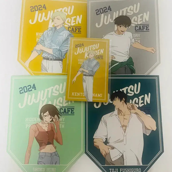[BUNJANG] Jujutsu Kaisen 2024 Kaiokugyoketsu Jujutsu Cafe Postcards & Nanami Special Photocard / 주술회전 2024 회옥옥절 쥬쥬 카페 나나미 하이바라 쇼코 토우지 엽서