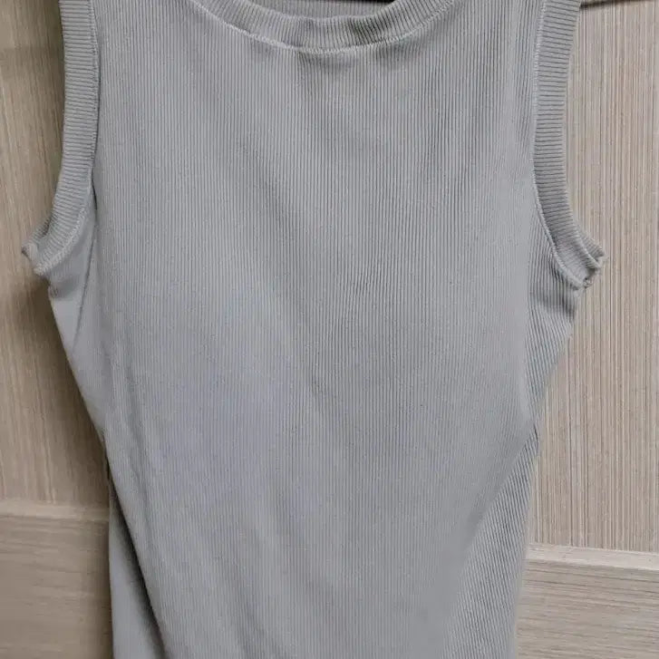 [BUNJANG] Comfort Lab Ergo Fit Ribbed Tank Top - Mocha Beige / 컴포트랩 에르고핏 골지 나시탑