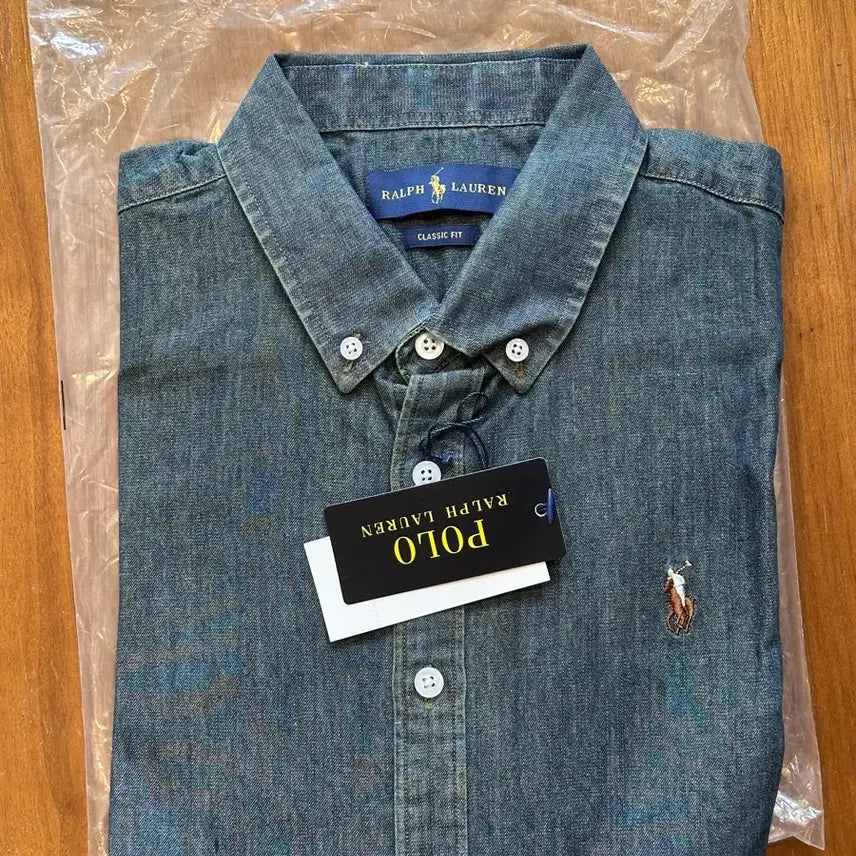 [BUNJANG] Polo Ralph Lauren Denim Shirt / 폴로 랄프로렌 데님 셔츠