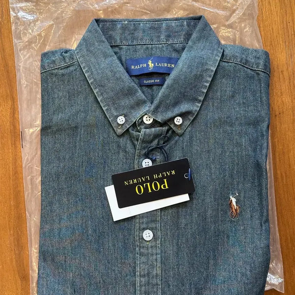 [BUNJANG] Polo Ralph Lauren Denim Shirt / 폴로 랄프로렌 데님 셔츠