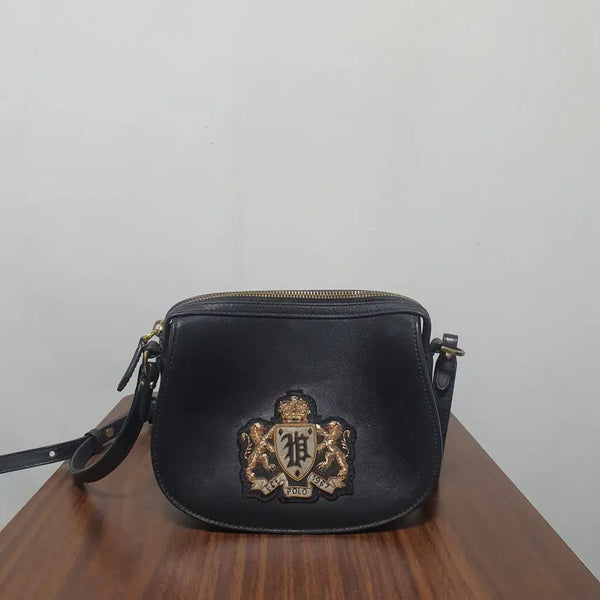 [BUNJANG] Polo Ralph Lauren Leather Shoulder Bag Tote Bag Crossbody Bag / 폴로 랄프로렌 가죽 숄더백 토트백 크로스백 가방
