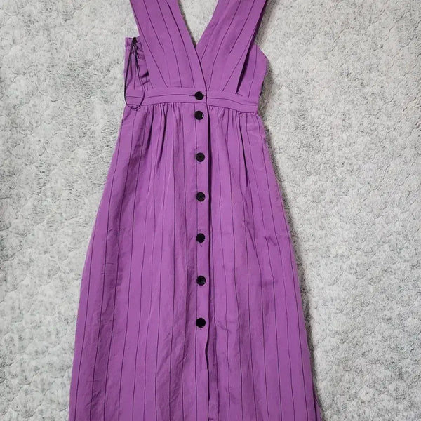 [BUNJANG] Sandro Purple Dress / 590B [36] 산드로 퍼플 드레스 원피스