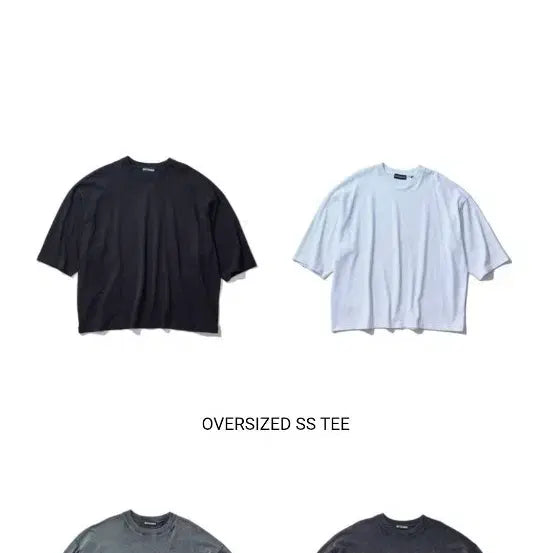 [BUNJANG] Into The Screen Oversized SS T-shirt Black / 인투더스크 오버사이즈 ss티 블랙