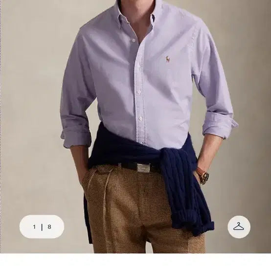 [BUNJANG] Polo Ralph Lauren Iconic Classic Fit Oxford Shirt / 폴로 랄프로렌 아이코닉 클래식핏 옥스포드 셔츠