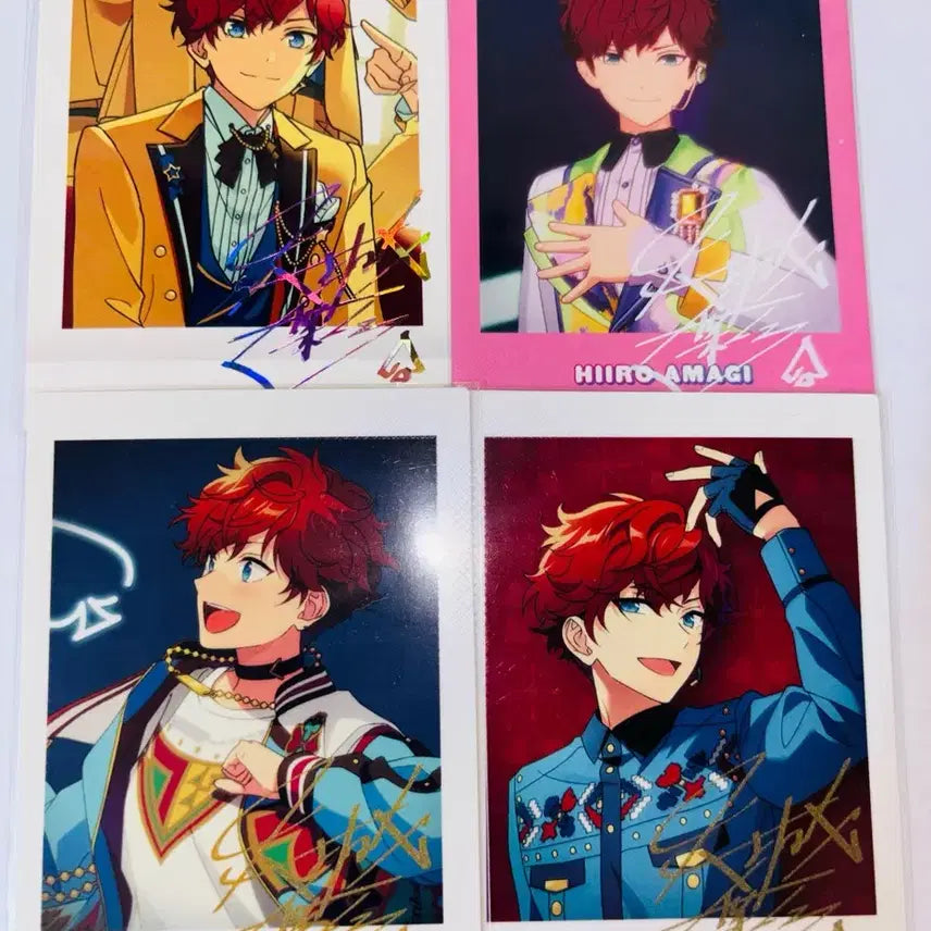 [BUNJANG] Ensemble Stars! Amagi Hiiro Official Photocard Set (5th, 6th, 7th, 8th Anniversary) / 앙스타 알칼 아마기 히이로 파샷츠 5 6 7 8주년