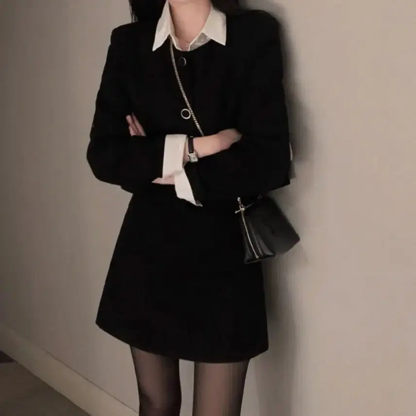 [BUNJANG] Two-Piece Set for Wedding Guest Attire / 하객룩 투피스 세트