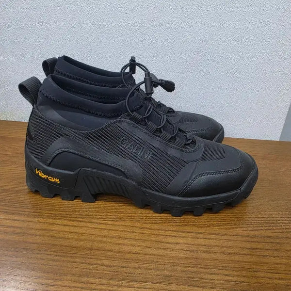 [BUNJANG] GANNI Vibram Sole Sneakers Black Size 37 / GANNI 비브람 스니커즈 블랙 37