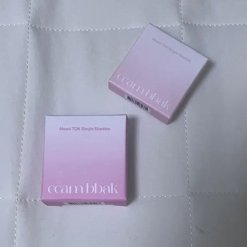 [BUNJANG] Kkamppak Mood Talk Single Shadow (Set of 2) / (새상품) 깜빡 무드톡 싱글 섀도우 2종 핑크블러쉬/블루밍베리