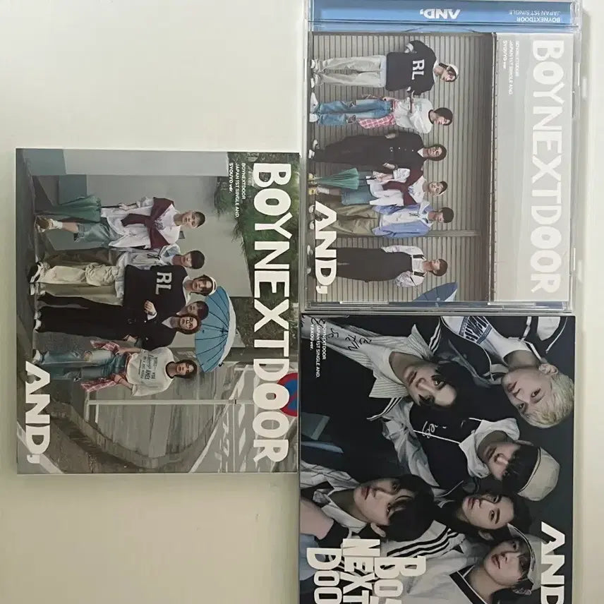 [BUNJANG] BOYNEXTDOOR AND Album Bundle Set / AND 앨범 보넥도 3개 일괄