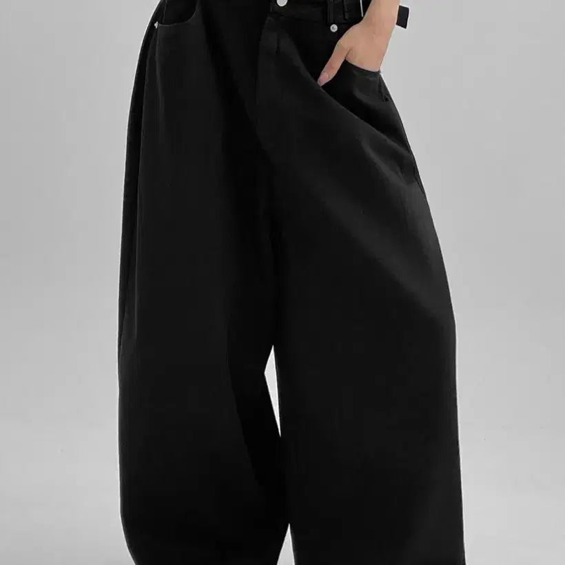 [BUNJANG] Black Up [MADE] Coffin Vizio Cotton Balloon Pants Black S / 블랙업 [MADE] 코핀 비죠 코튼 벌룬 팬츠 블랙 s