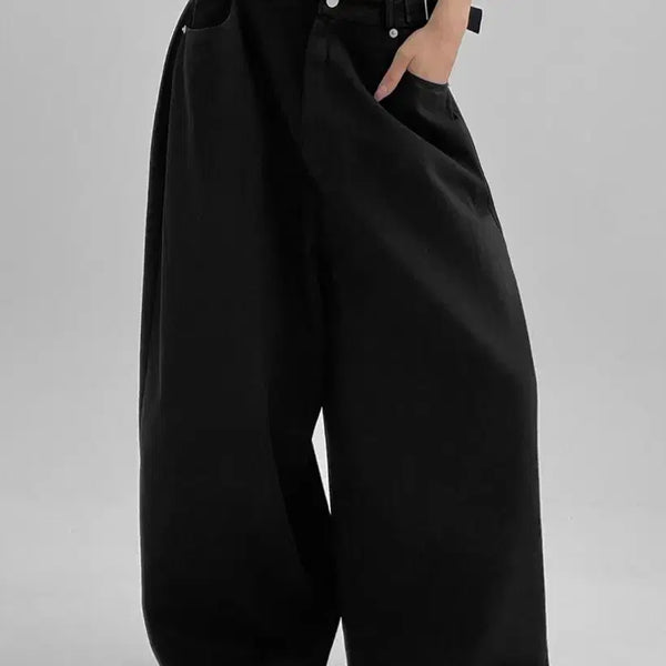 [BUNJANG] Black Up [MADE] Coffin Vizio Cotton Balloon Pants Black S / 블랙업 [MADE] 코핀 비죠 코튼 벌룬 팬츠 블랙 s