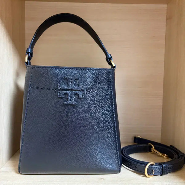 [BUNJANG] Tory Burch McGraw Small Bucket Bag / 토리버치 맥그로우 스몰 버킷백