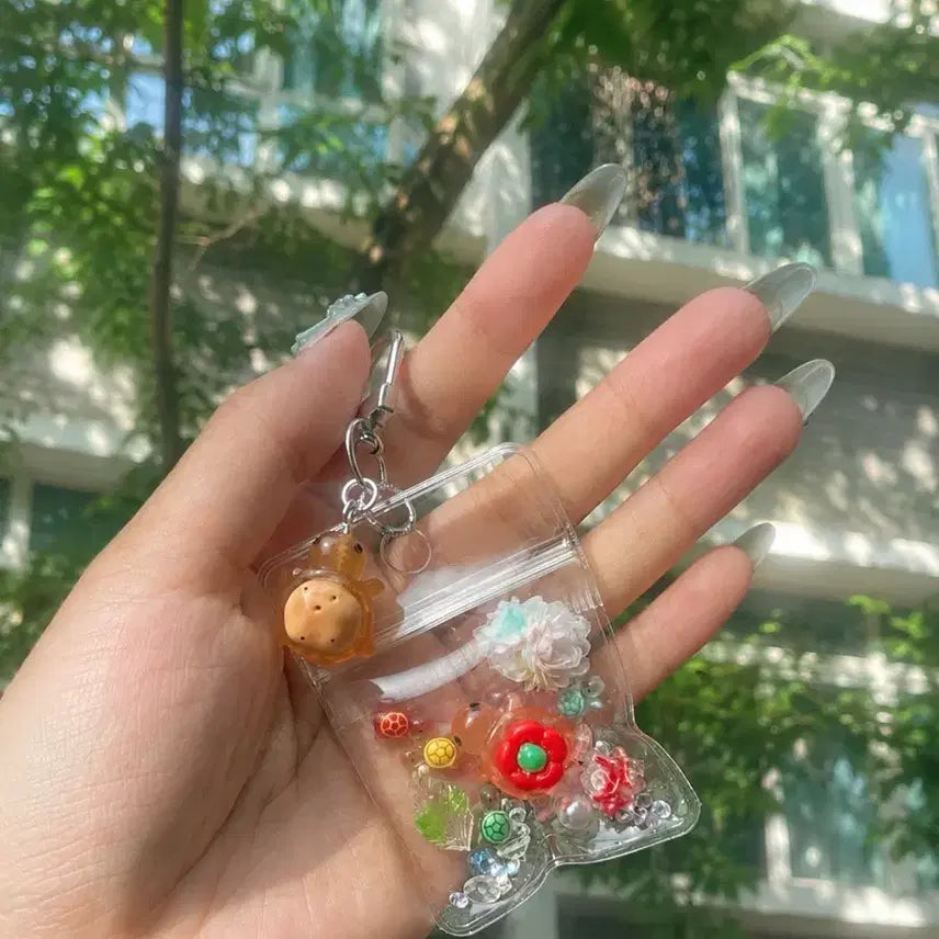 [BUNJANG] Lucky Turtle Charm Keychain / 행운거북이키링 행부기 - 종류추가입고!