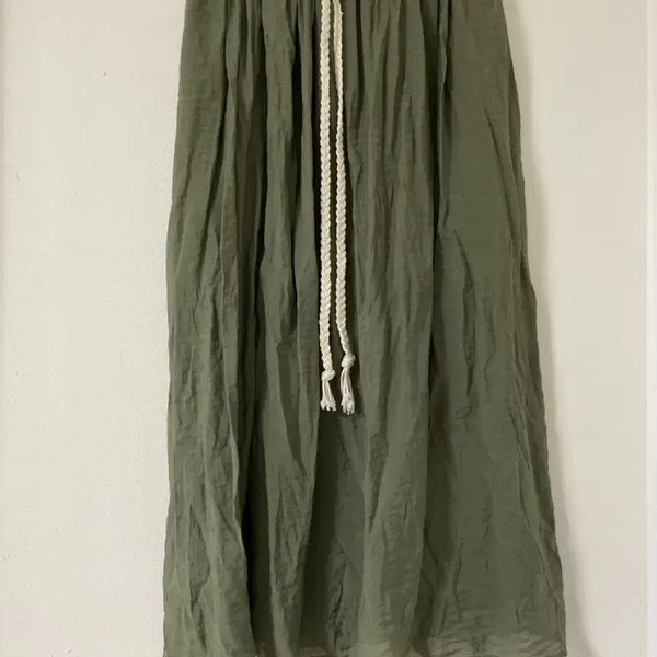 [BUNJANG] Osharewalker In-yeon Skirt Long (Free Size) / 일본 nor label 인견치마