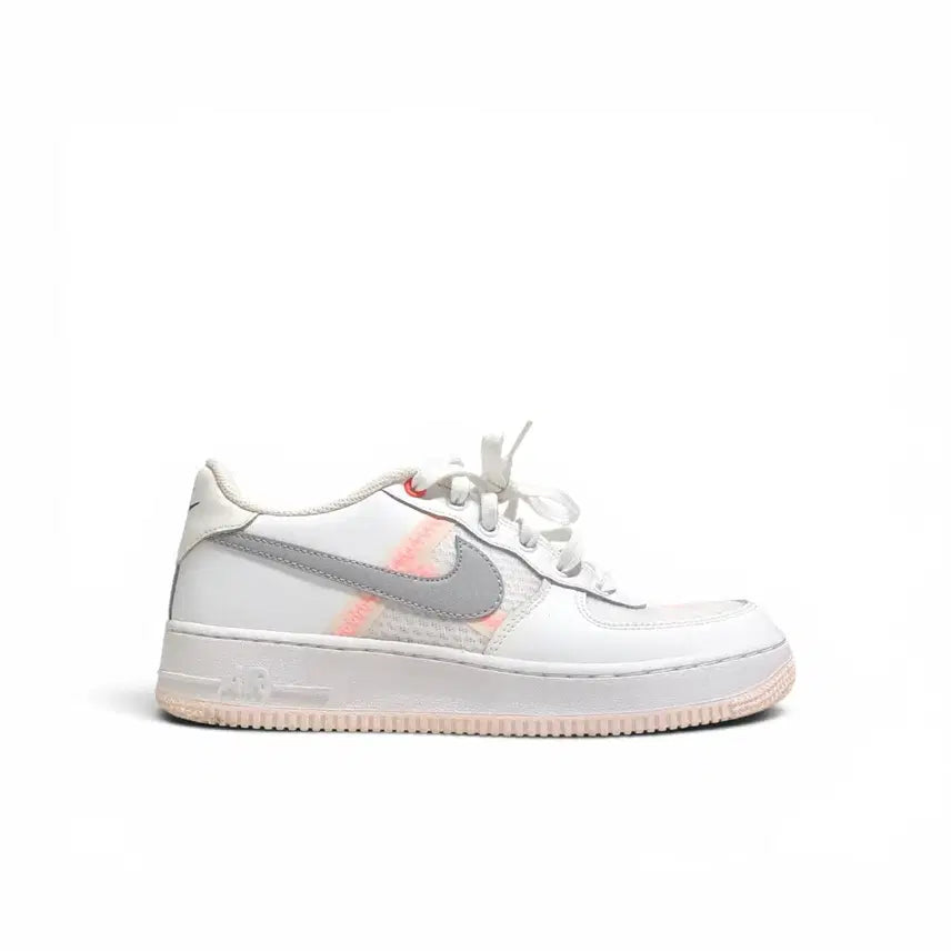 [BUNJANG] Nike Air Force 1 High Hyper Crimson 250 / 나이키 에어포스1 화이트 하이퍼 크림슨 250