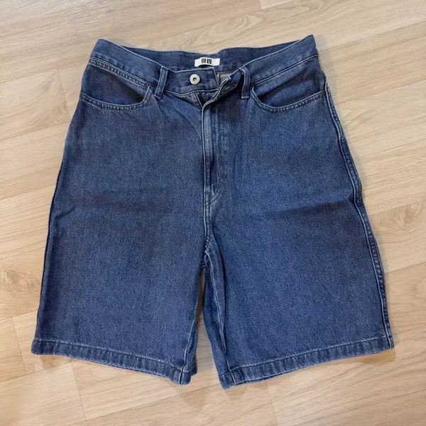 [BUNJANG] Uniqlo U Denim Bermuda Shorts Size 29 / 유니클로U 데님 버뮤다 팬츠 29사이즈