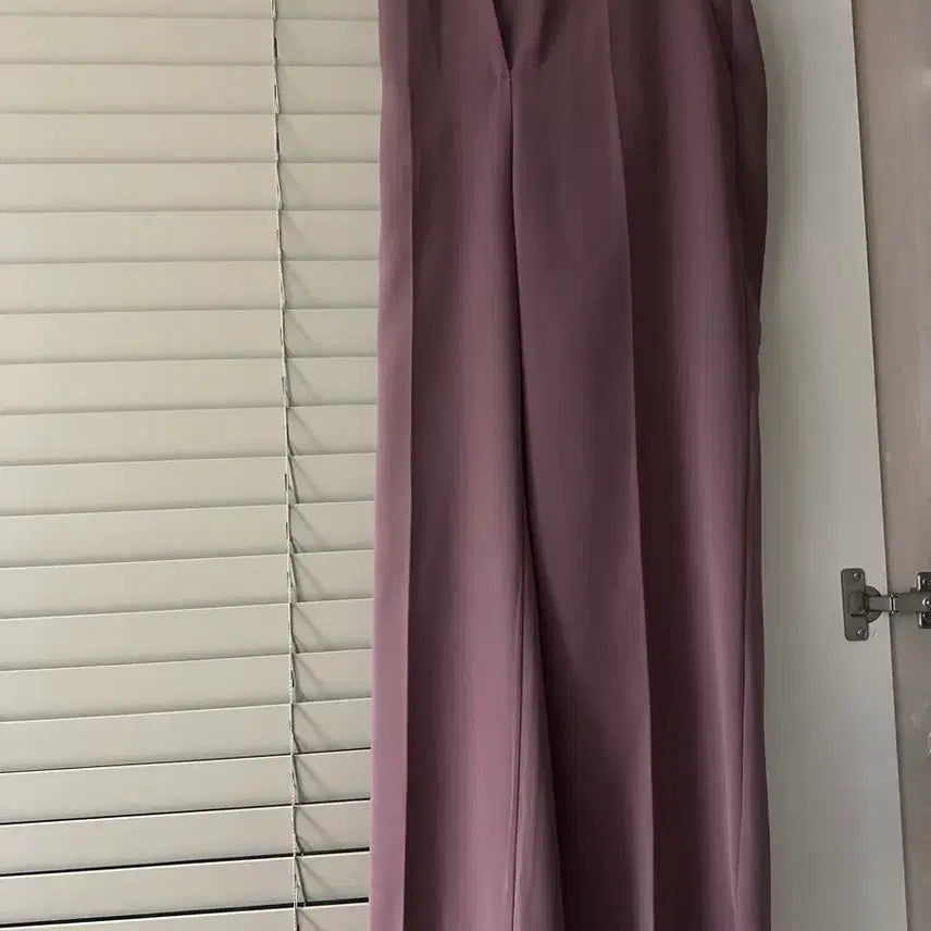[BUNJANG] Wide Pants - Rose Pink / 바지