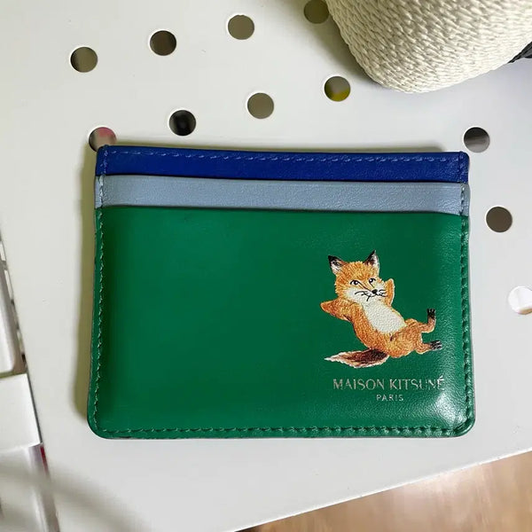 [BUNJANG] Maison Kitsuné Card Holder / 메종키츠네 카드지갑