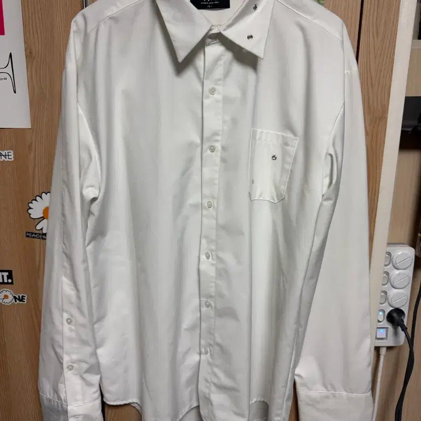 [BUNJANG] Acha Cuff Shirt White / 아차 커프스 셔츠