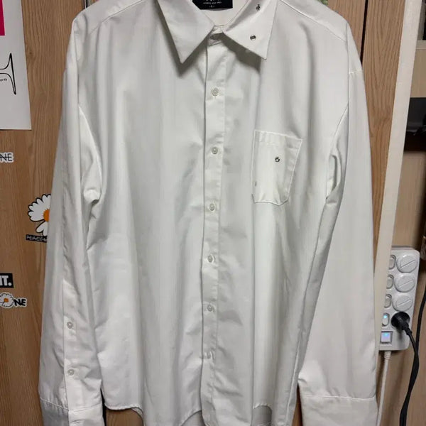 [BUNJANG] Acha Cuff Shirt White / 아차 커프스 셔츠