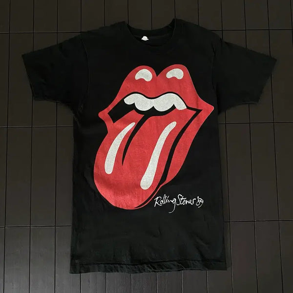 [BUNJANG] Rolling Stones 1989 Band T-Shirt / (L) 80s 롤링스톤즈 1989 밴드티 티셔츠