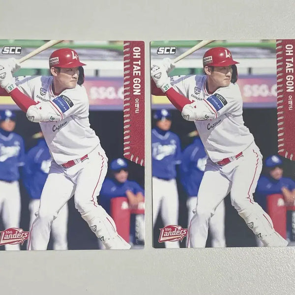 [BUNJANG] SSG Landers Oh Tae-gon 2026 KBO Normal Card Bundle Set / (일괄) 2026 KBO카드 ssg SSG 랜더스 오태곤 노멀