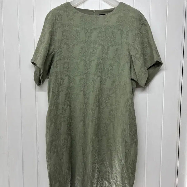 [BUNJANG] BestiBelli Olive Green Patterned Dress / 베스티벨리 올리브 그린 패턴 원피스 66까지  라
