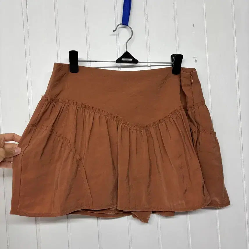 [BUNJANG] ZARA Brown Mini Skirt Size S / ZARA 브라운 미니스커트 S(25-26인치)  자