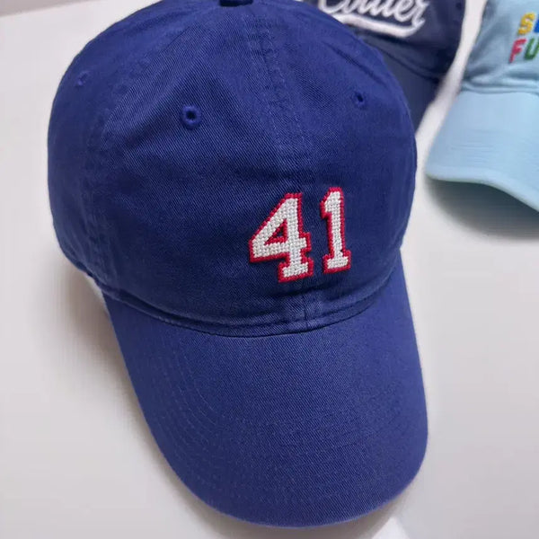 [BUNJANG] Smathers & Branson 41 Logo Navy Baseball Cap / 스매더스앤브랜슨 41로고 네이비