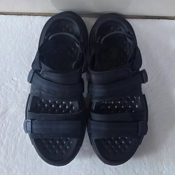 [BUNJANG] Converse Run Star Utility Sandal CX Triple Black / [250] 컨버스 런스타 유틸리티 샌들 CX 트리플블랙