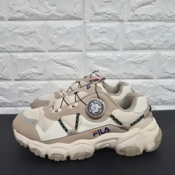 [BUNJANG] Fila Fluid Dial Sneakers (240mm, Washed) / 휠라 240mm(230~235)플루이드 다이얼 운동화(세탁완료)