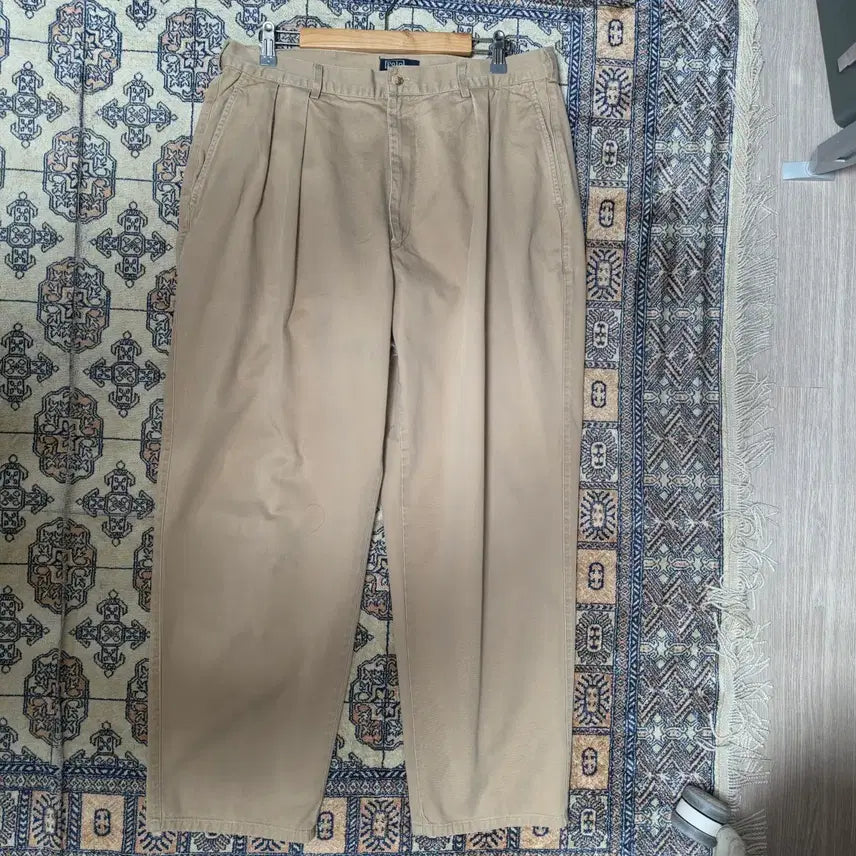 [BUNJANG] Vintage Polo Ralph Lauren Two-Tuck Polo Chino Pants (Made in USA) / [Made in USA] 빈티지 폴로 랄프로렌 투턱 폴로치노 팬츠