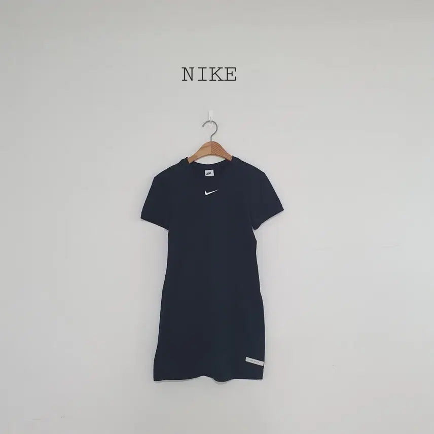 [BUNJANG] Nike Women's Black Mini T-shirt Dress / 세일)No.26061605 나이키 여성 반팔 미니원피스 블랙