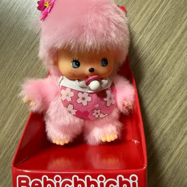 [BUNJANG] Monchhichi Sakura Bebichhichi Doll / 몬치치 사쿠라 베비치치