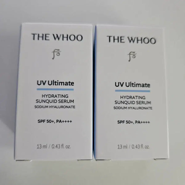 [BUNJANG] The History of Whoo UV Ultimate Moisture Sun Serum SPF 50+ (2 x 13ml) / 더후 UV 얼티밋 수분 선세럼 13ml 2개 일괄 판매해요SPF 50+