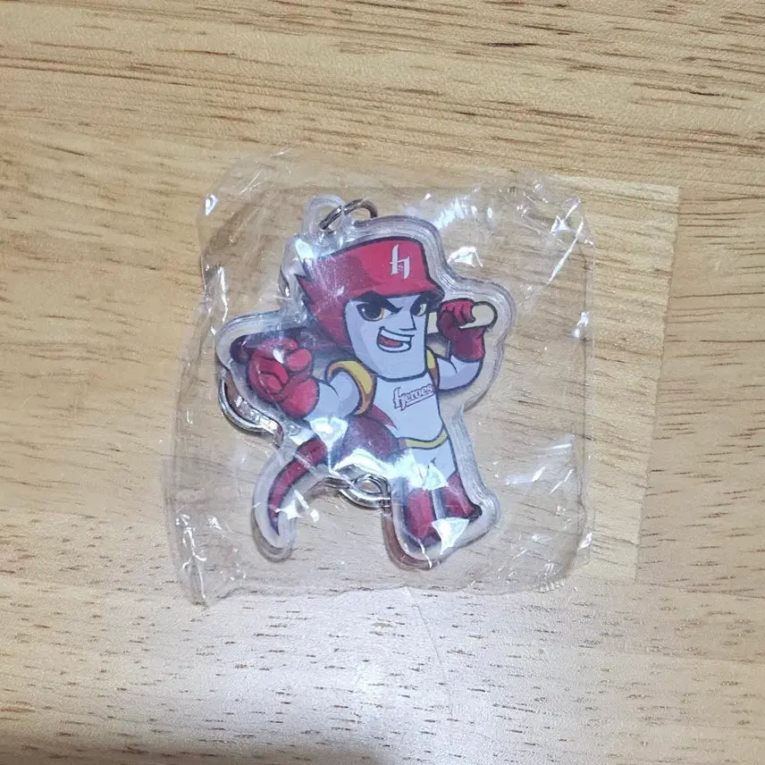 [BUNJANG] Lotte Wellfood KBO Kiwoom Heroes Duktori Keyring / 롯데웰푸드 KBO 키움히어로즈 턱돌이 키링