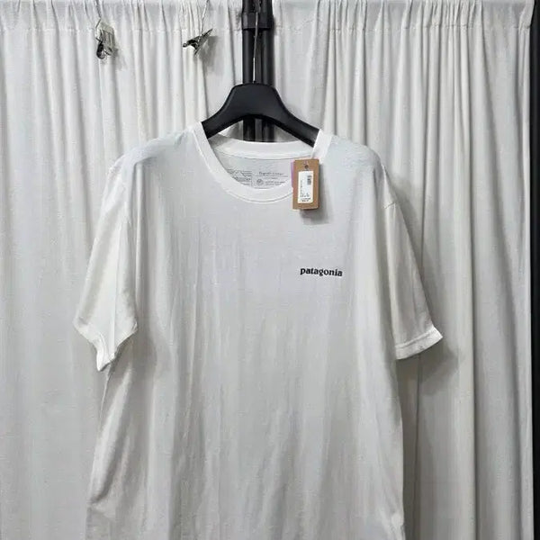 [BUNJANG] Patagonia Organic Cotton Short Sleeve T-Shirt - White / 파타고니아 반팔티 흰색