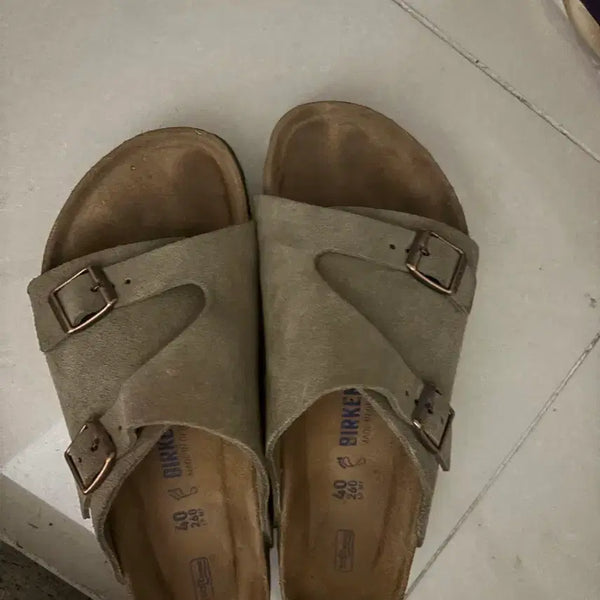 [BUNJANG] Birkenstock Zurich Taupe Soft Footbed (Regular 260) / 버켄스탁 취리히 타우페 소프트 풋베드 (레귤러 260)