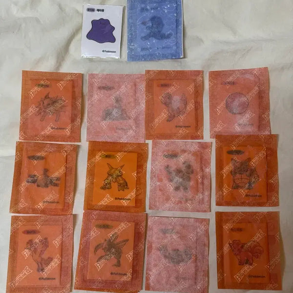 [BUNJANG] Pokemon 30th Anniversary Artwork Ttibu Seal / 포켓몬스터 30주년 아트웍 띠부씰