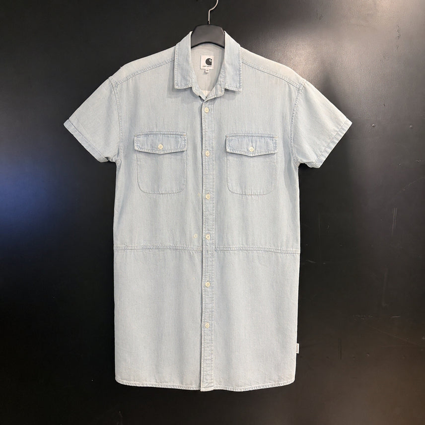 [BUNJANG] Carhartt Light Wash Denim Dress XS / 칼하트 연청 데님원피스