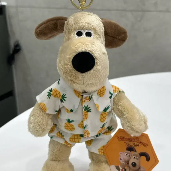 [BUNJANG] Gromit Pineapple Medium Plush Keychain / 그로밋 파인애플 중형 키링