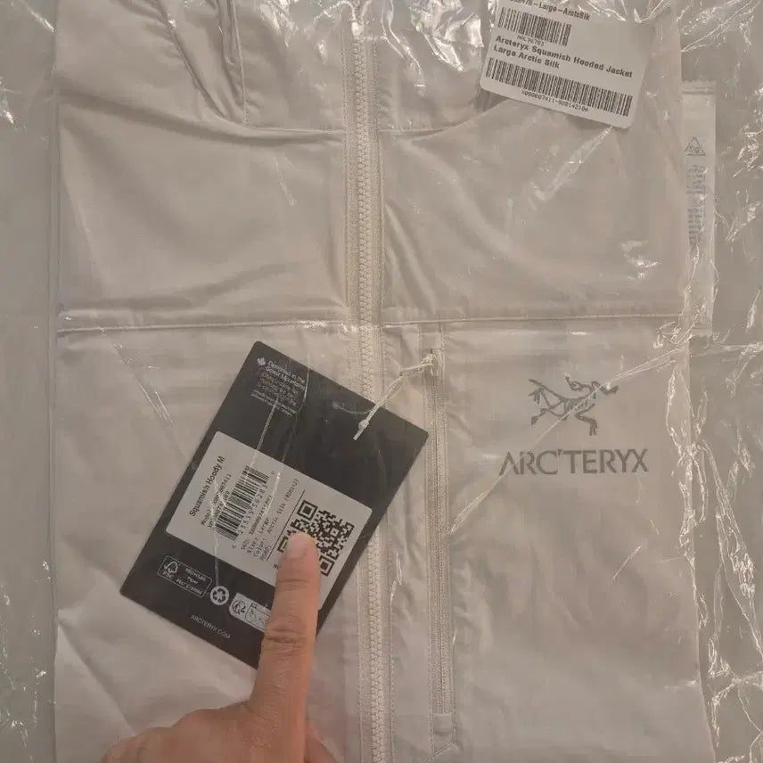 [BUNJANG] Arc'teryx Squamish Hoodie Men's Arctic Silk L / 아크테릭스 스쿼미시 후디맨(아크틱실크) 새상품