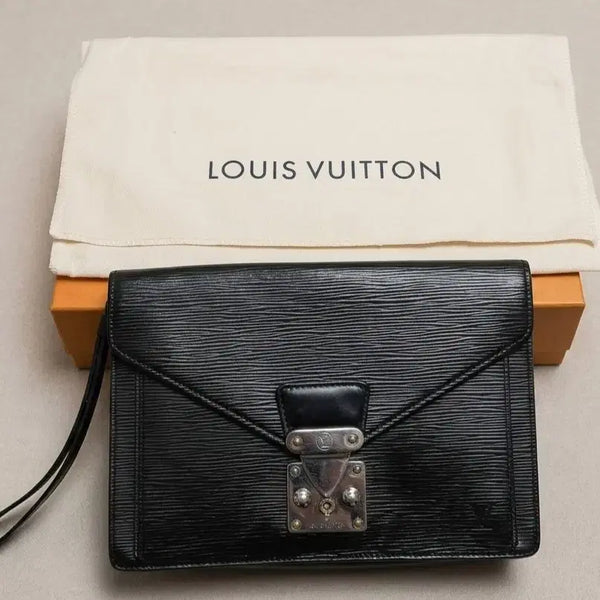 [BUNJANG] Louis Vuitton Epi Seriee Dragonne Clutch / 루이비통 에피 클러치 블랙