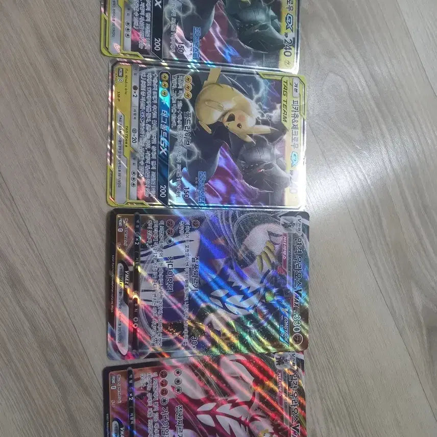 [BUNJANG] Urshifu Jumbo Card Tag Bolt 2-Card Set: Single Strike & Rapid Strike / 점보카드 태그볼트 2개 일격,연격 우라오스 점보카드