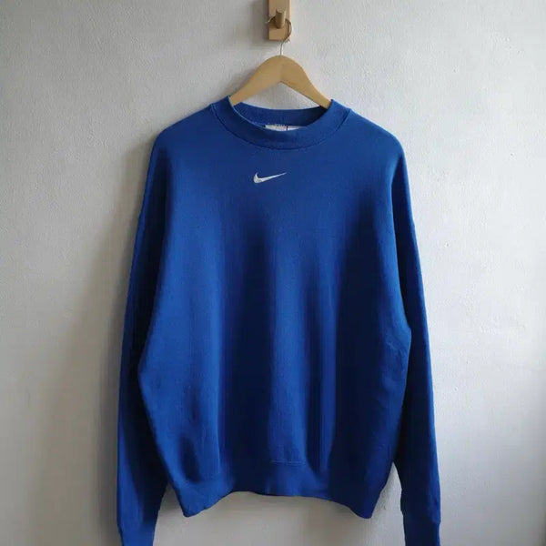 [BUNJANG] Nike 90s Center Swoosh Sweatshirt / 90s 나이키 센터 스우시 스웻셔츠