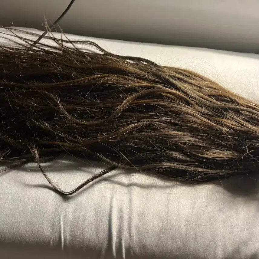 [BUNJANG] Hair Extension Pieces - Natural Brown / 붙임머리 피스